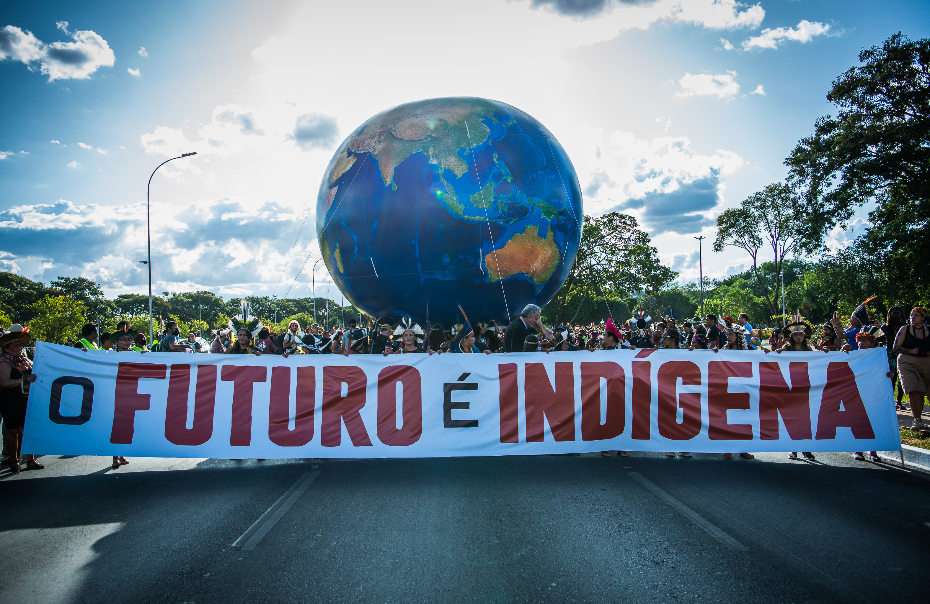 18e édition de l'Acampamento Terra Livre (ATL) par les peuples autochtones du Brésil