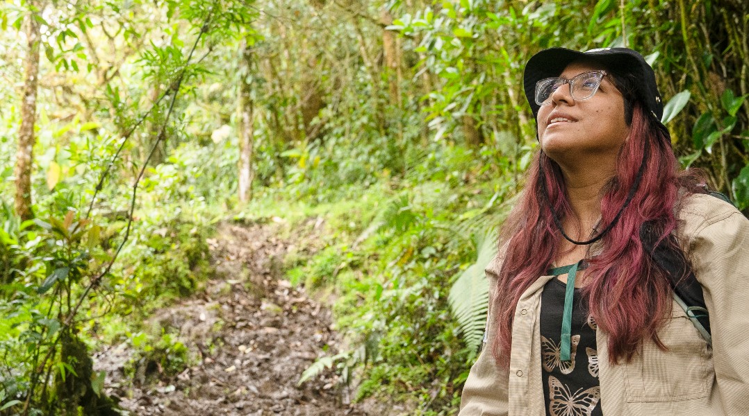 Foto de la bióloga peruana Fanny M. Cornejo
