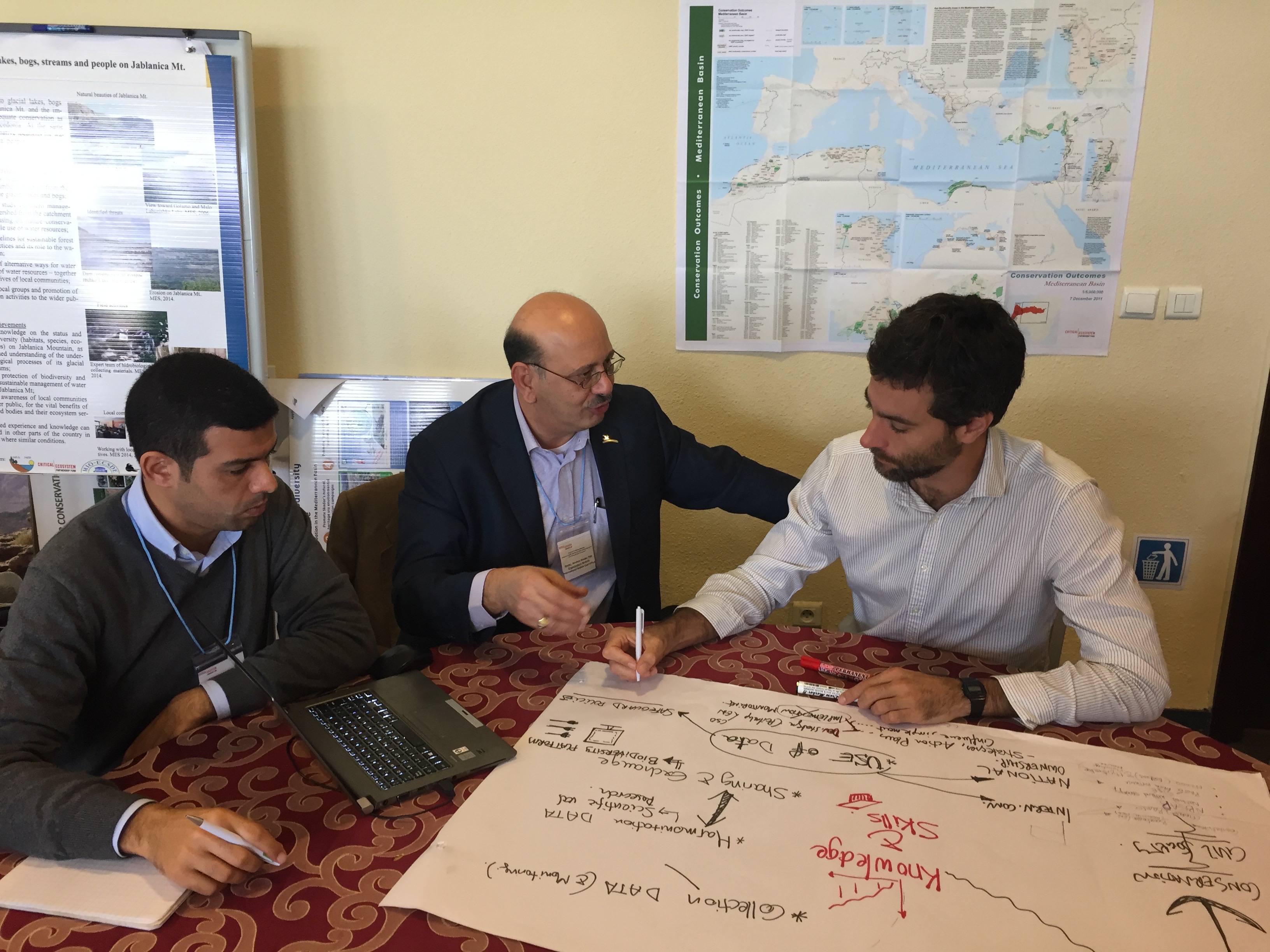 CEPF partners during strategy meeting in Tangiers, Morocco, 2016