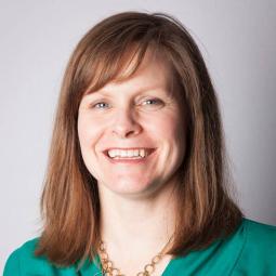 Head shot of Julie Shaw, communications director